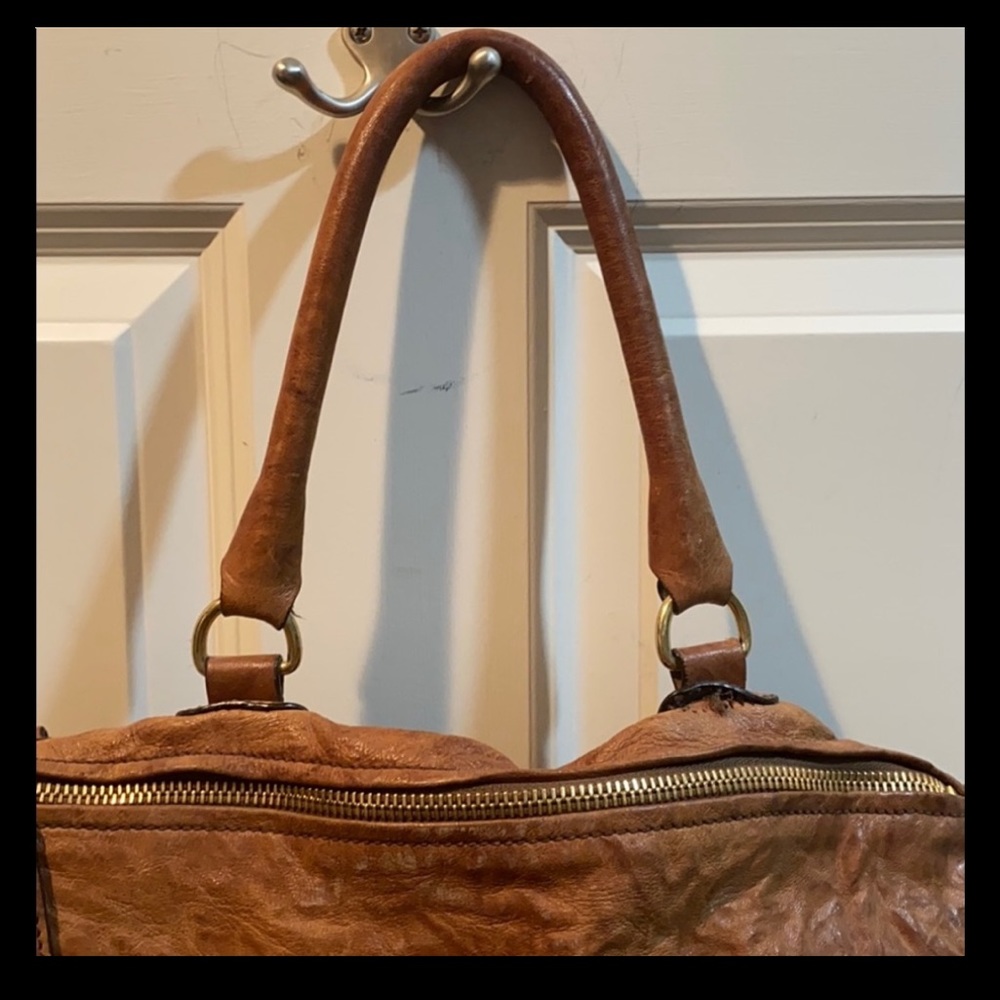 Givenchy Brown Leather Shoulder Bag with Gold Hardware - Picture 5 of 16